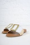 Mila Sandals White/Gold