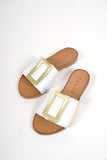 Mila Sandals White/Gold