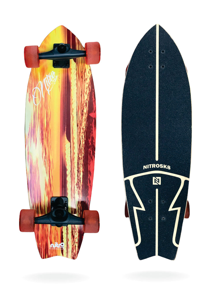 ORANGE WAVES 31´X 9,6
