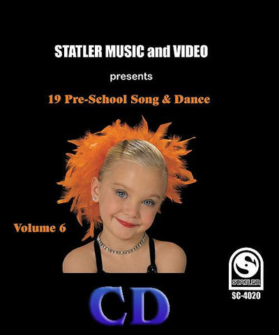 19 Pre-School Song & Dance, Vol. 6 (S-013)