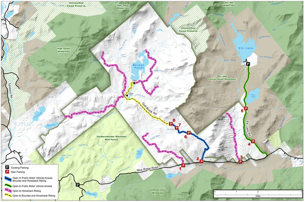 Boreas Ponds Tract Map