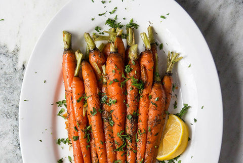 maple glazed carrot recipe using crown maple syrup