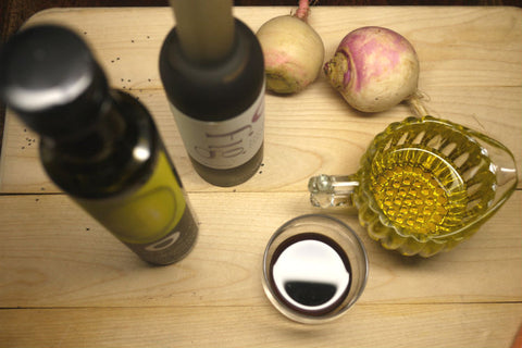 Balsamic Vinegar Mix With Olive Oil 