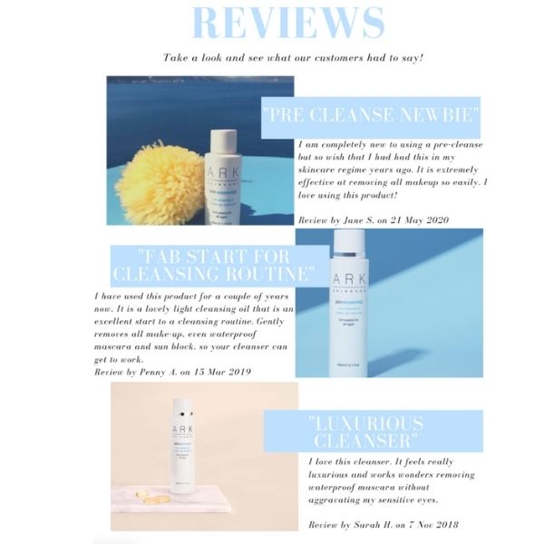 Image: Reviews on ARK Skincare's Pre-Cleanse & Make-Up Remover