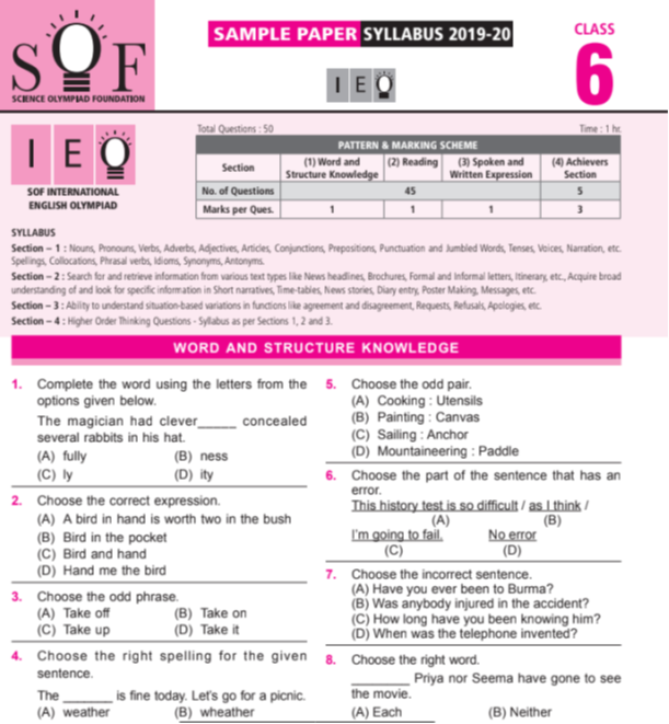 official-class-6-ieo-english-olympiad-sample-question-paper-olympiad