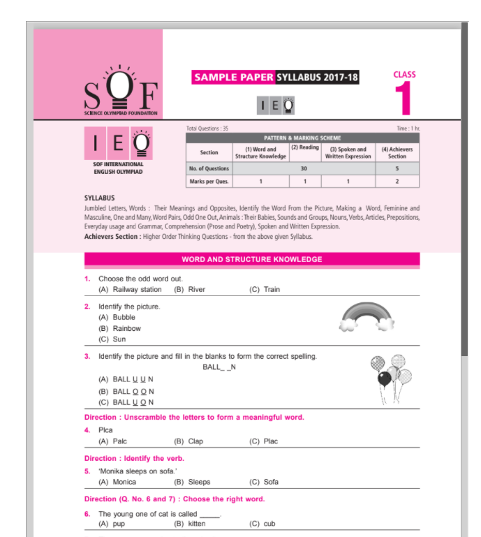 class-1-ieo-sample-paper-with-syllabus-olympiadtester