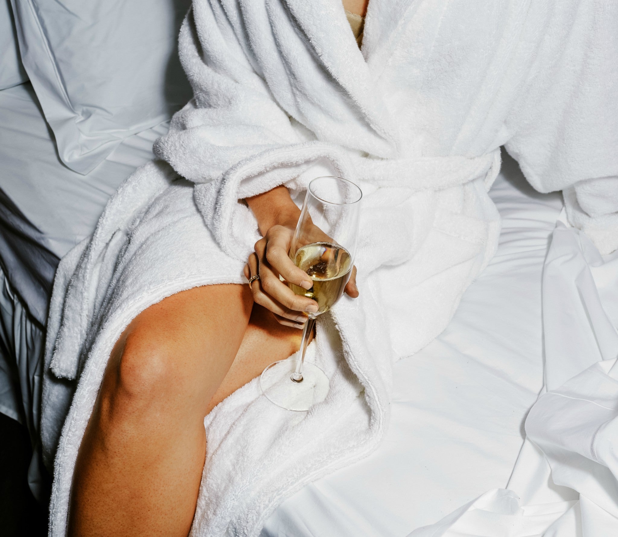 The all-mighty bathrobe — your holiday uniform. 