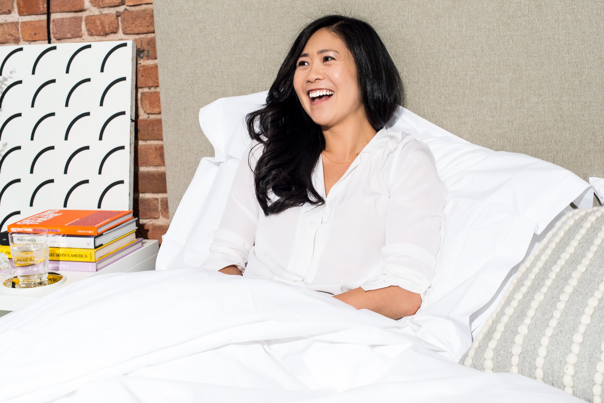 Every bedroom needs comfort and personality according to Tze. 