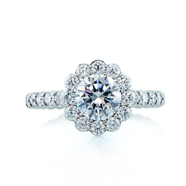 bouquet diamond ring