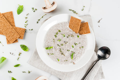 cream of wild mushroom soup