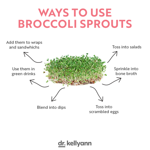ways to use broccoli sprouts