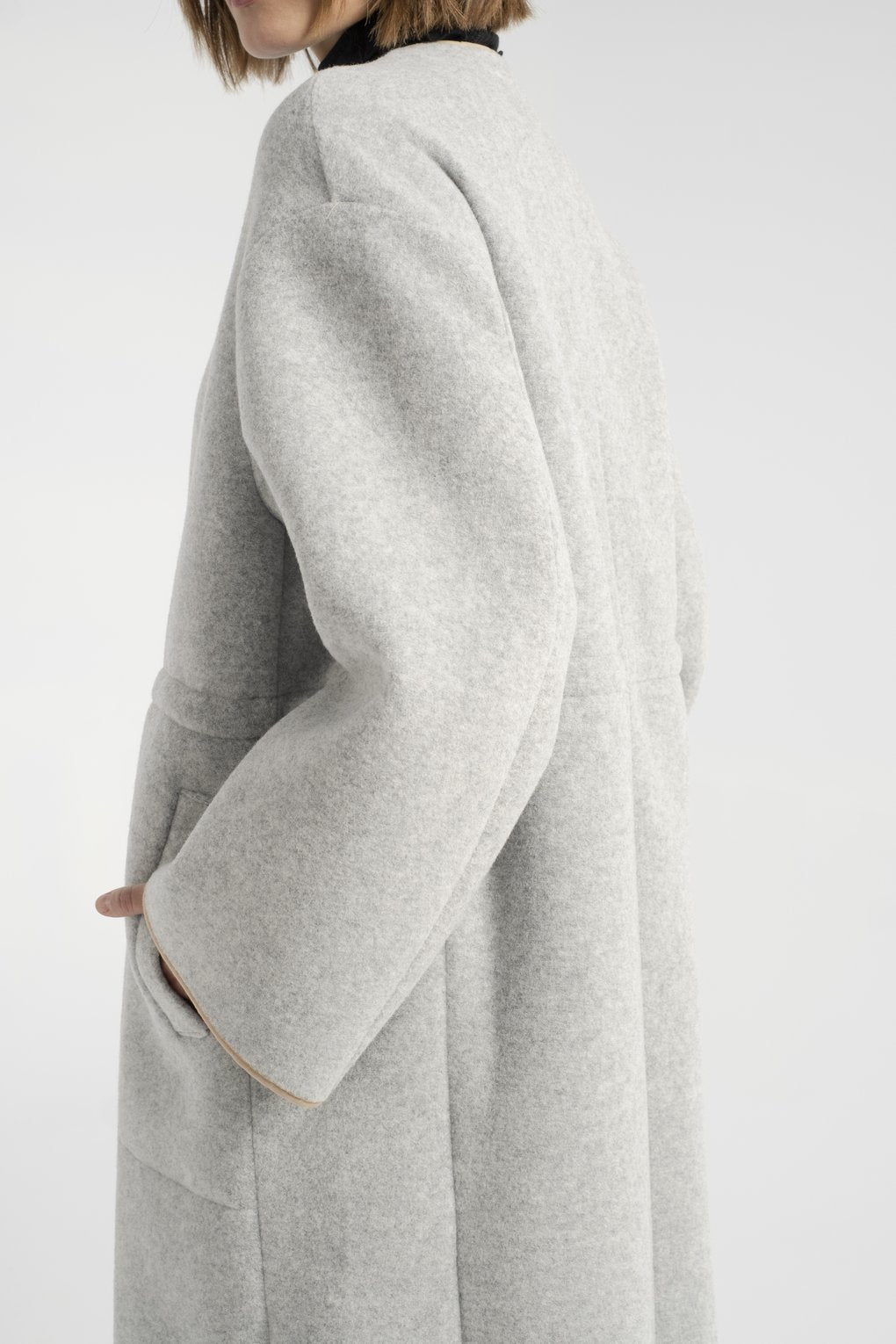 Rodebjer-Rodebjer Tencha coat-reversible coat-grey winter coat-Rodebjer winter coat-Idun-St. Paul