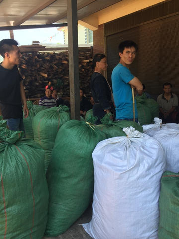 Waiting To Sell Their Tea