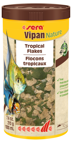 excuus Omgaan met Investeren Sera Vipan Nature Tropical Flakes – Aqua Forest Aquarium