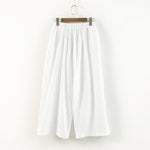 cambioprcaribe 3/4 Length Cotton Linen Pants  | Zen