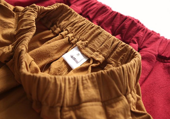 cambioprcaribe 3/4 Length Cotton Linen Pants  | Zen
