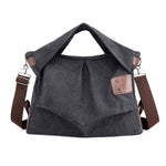 cambioprcaribe Black Asymmetrical Cross Body Tote Bag