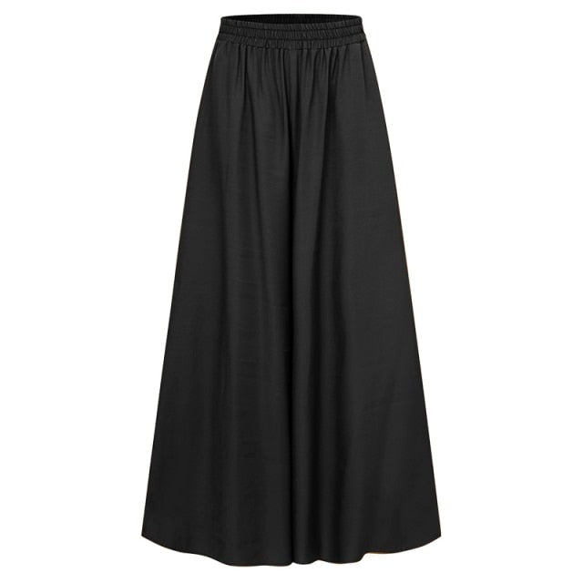 cambioprcaribe black / XXXL Serena High Waist Palazzo Pants