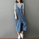 Blue Denim Loose 90s Overall