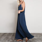 cambioprcaribe Bohemian Wide Leg Overall