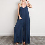 cambioprcaribe Bohemian Wide Leg Overall