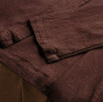 Brown Linen Cardigan | Lotus