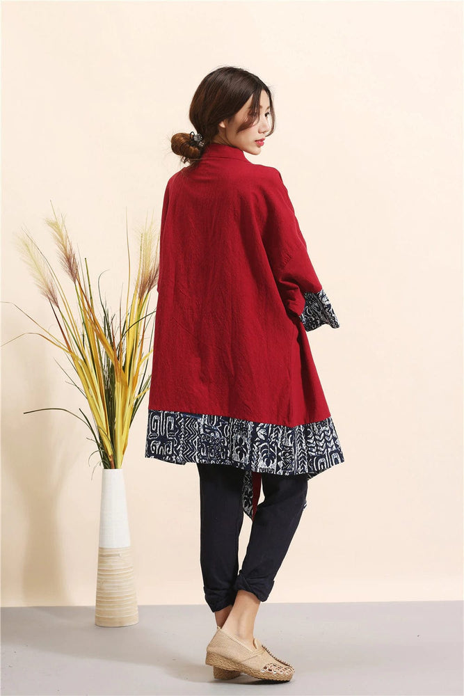 cambioprcaribe Cardigans Cotton and Linen Lightweight Cardigan