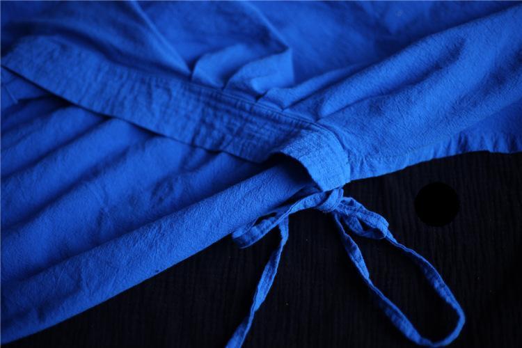 cambioprcaribe Cardigans Long Linen Wrap Cardigan  | Zen