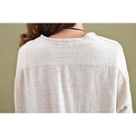 Cotton Linen Beige Cardigan  | Zen