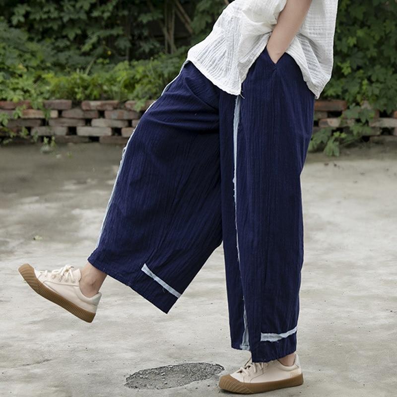 cambioprcaribe Casual Wide Leg Linen Pants | Lotus