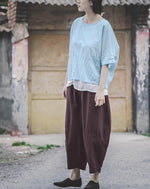 cambioprcaribe Casual Zen Linen Pants | Lotus