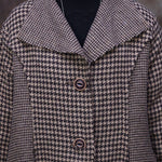 cambioprcaribe Coats Asya Large Collar Plaid Trench Coat | Nirvana