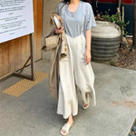 Cotton and Linen Loose Overall