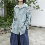 Casual Cotton Linen Shirt | Lotus