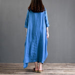 cambioprcaribe Dress Asymmetrical Oversized Maxi Dress