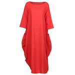 cambioprcaribe Dress Asymmetrical Oversized Maxi Dress