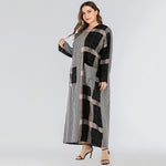 cambioprcaribe Dress Black and White Plaid Dress with Pockets | Nirvana