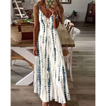 Boho Chic Tie-Dye Beach Dress