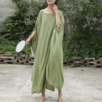 cambioprcaribe Dress Dress / One Size Zen Casual Cotton Robe | Lotus
