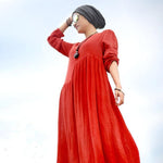 cambioprcaribe Dress Oversized Long Hippie Dresses