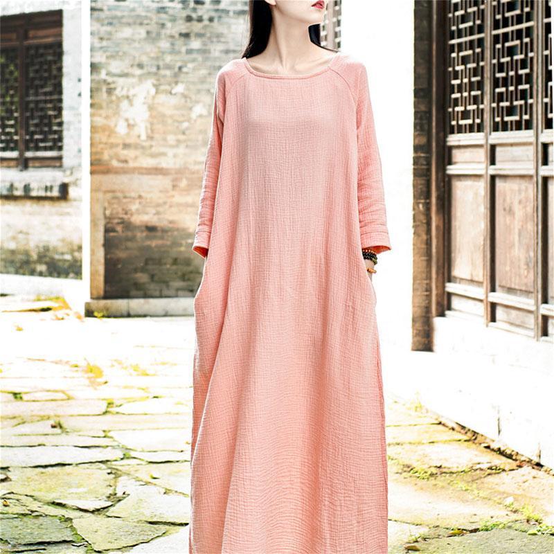 Casual Cotton Maxi Dress  | Zen