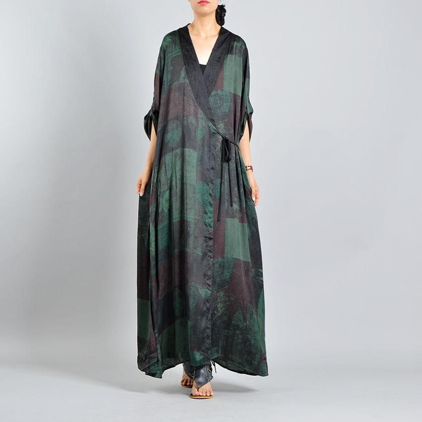 cambioprcaribe Dress Skye Nature Inspired Wrap Dress | Nirvana
