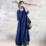 Vibrant Long Sleeve Midi Dress  | Zen