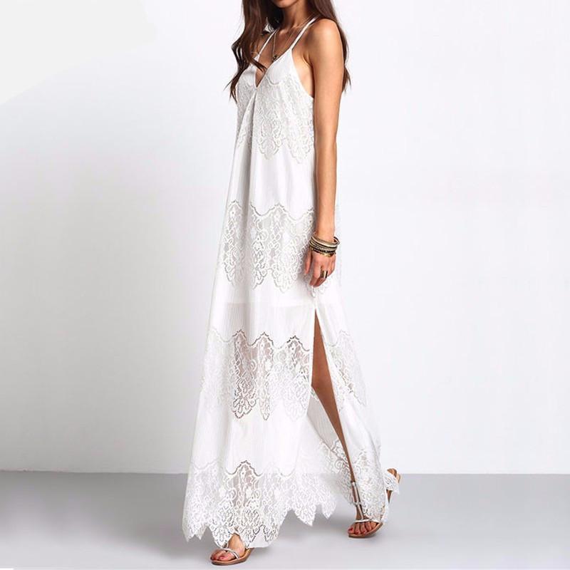 cambioprcaribe Dress White / S Plus Size Long Maxi Bohemian Dresses