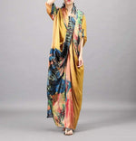 Asia Scenery Colourful Maxi Dress | Nirvana