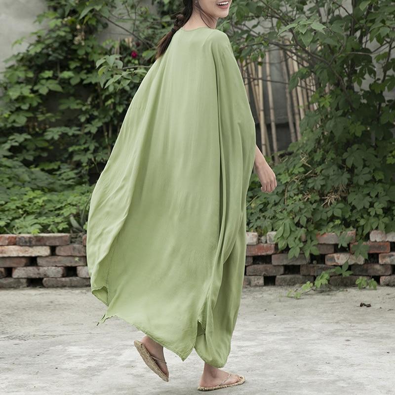 cambioprcaribe Dress Zen Casual Cotton Robe | Lotus