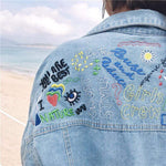 Embroidered Denim Jacket