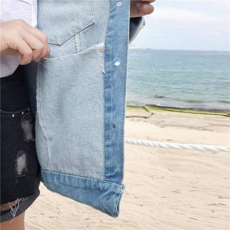 Embroidered Denim Jacket