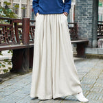 cambioprcaribe Flowy Pleated Palazzo Pants  | Zen