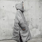 cambioprcaribe Grey / One Size Extreme Oversized Grey Puffer Coat